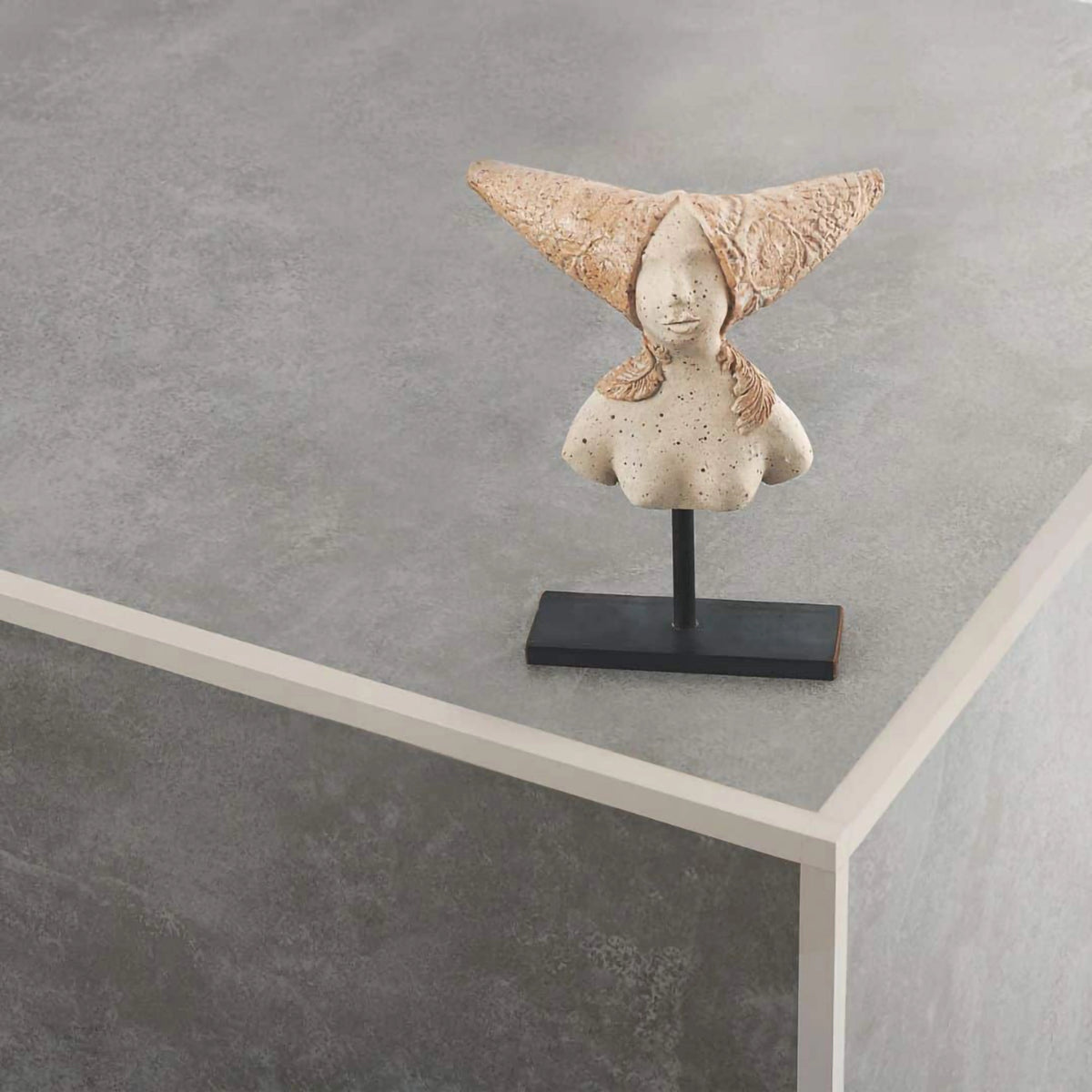 Lifestyle image square profile 'Diamond' aluminium sand