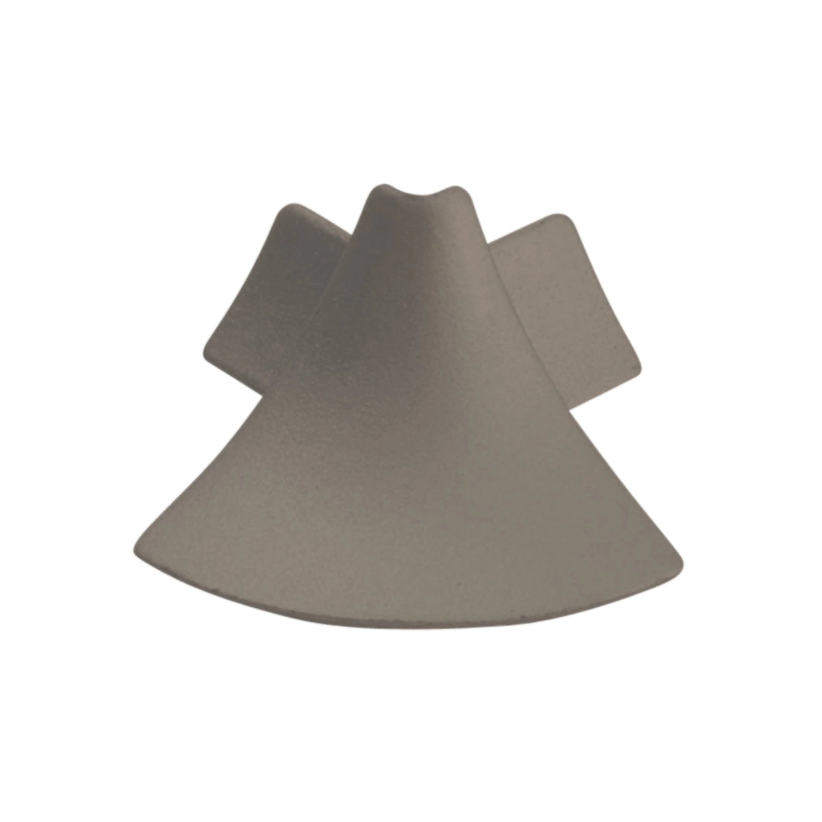 External corners wall connection profile titanium