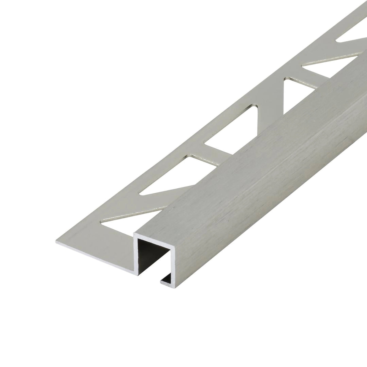 DURAL Quadratprofil Aluminium titan (gebürstet)