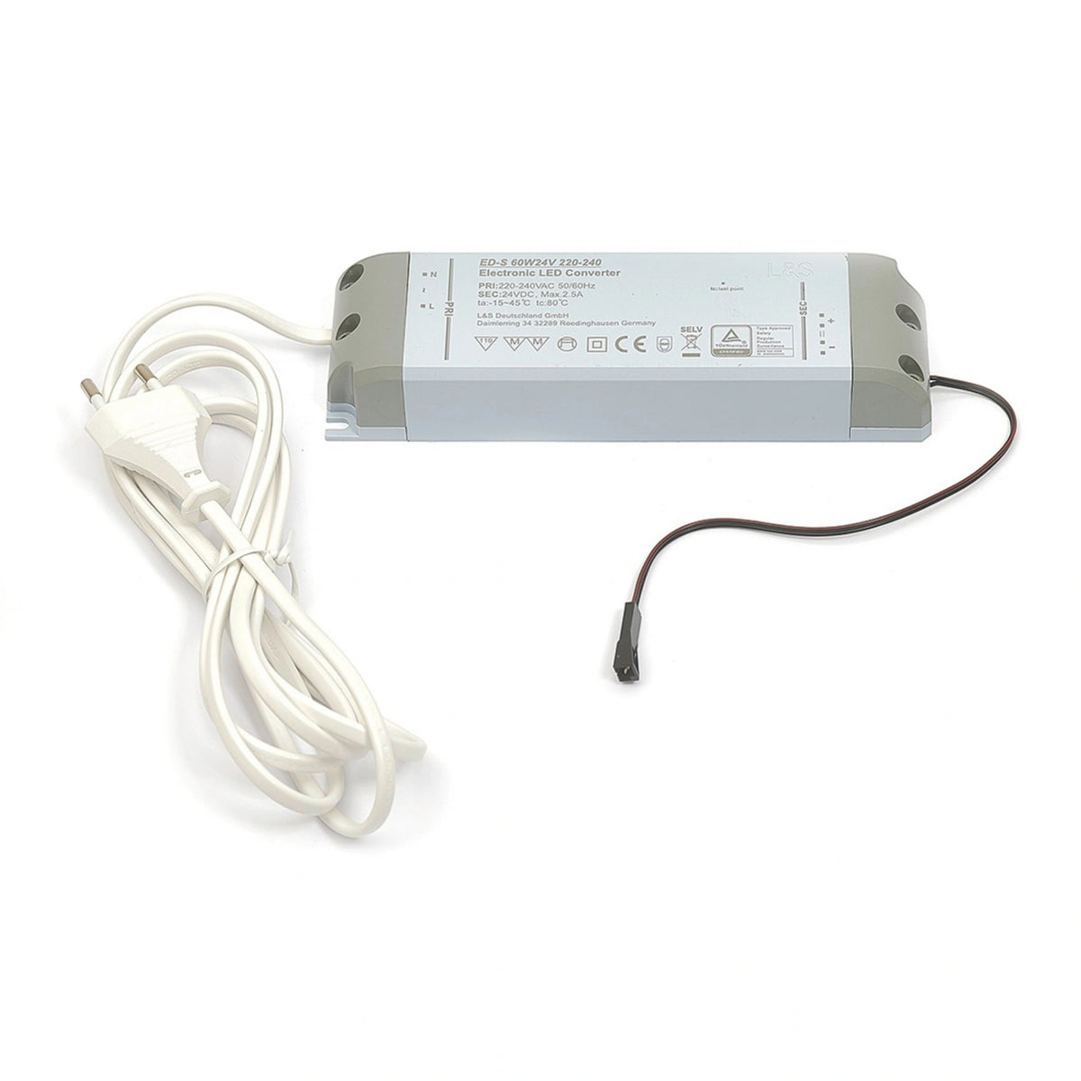 DURAL LED transformer with connection cable