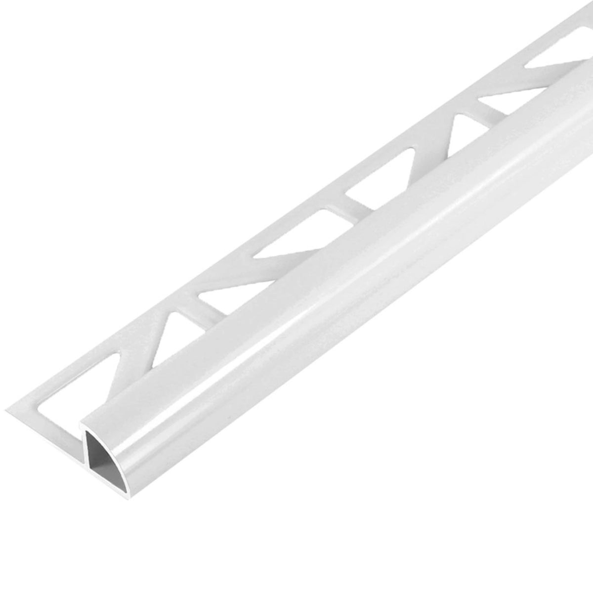 DURAL quarter-round profile aluminium white coated