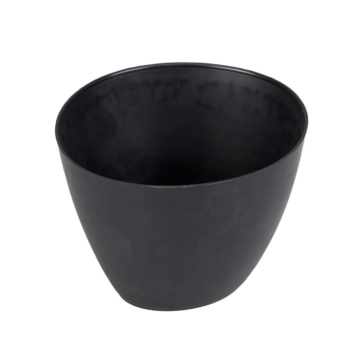 Black plaster beaker conically shaped