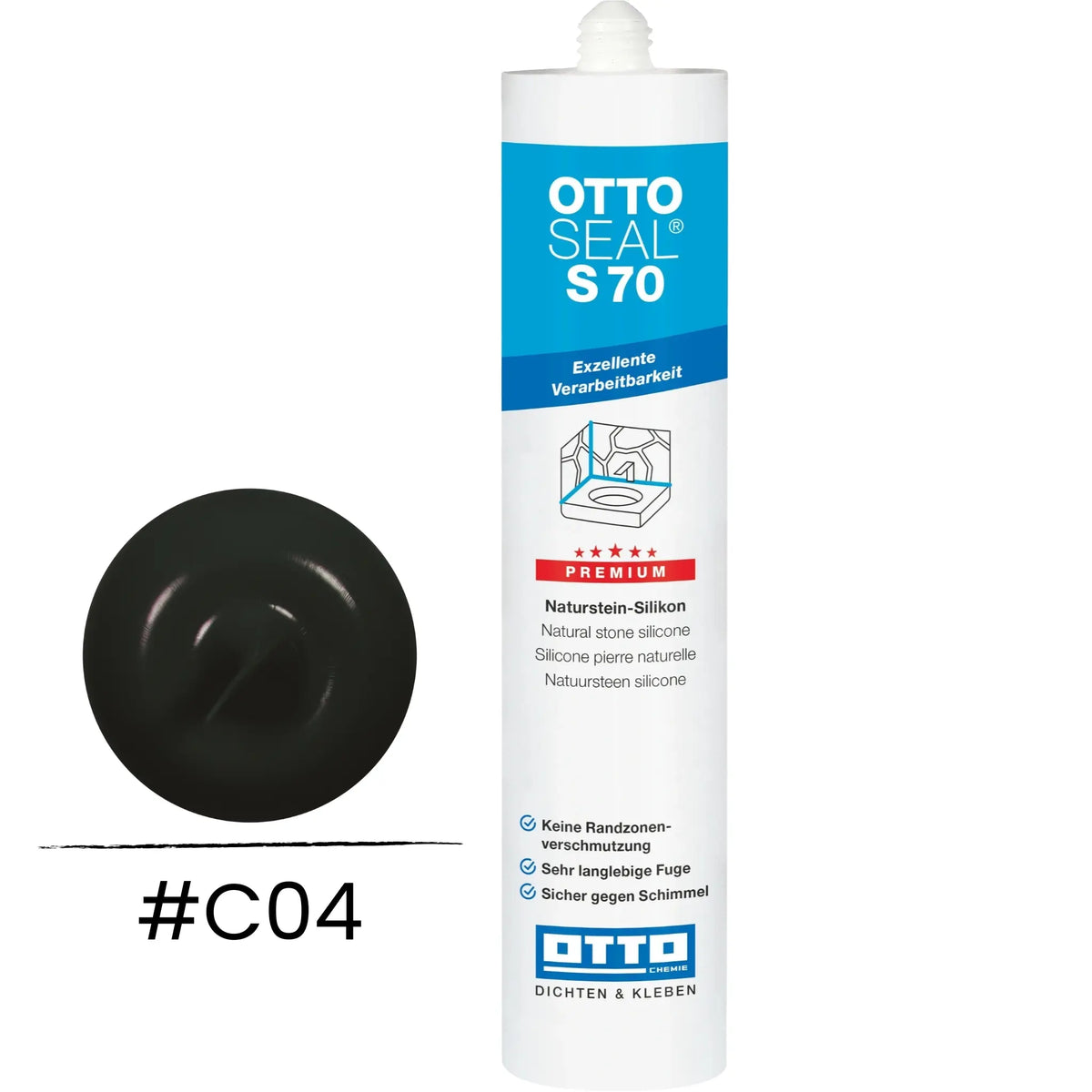 OTTOSEAL S 70 – marble and natural stone black C04
#A0005461