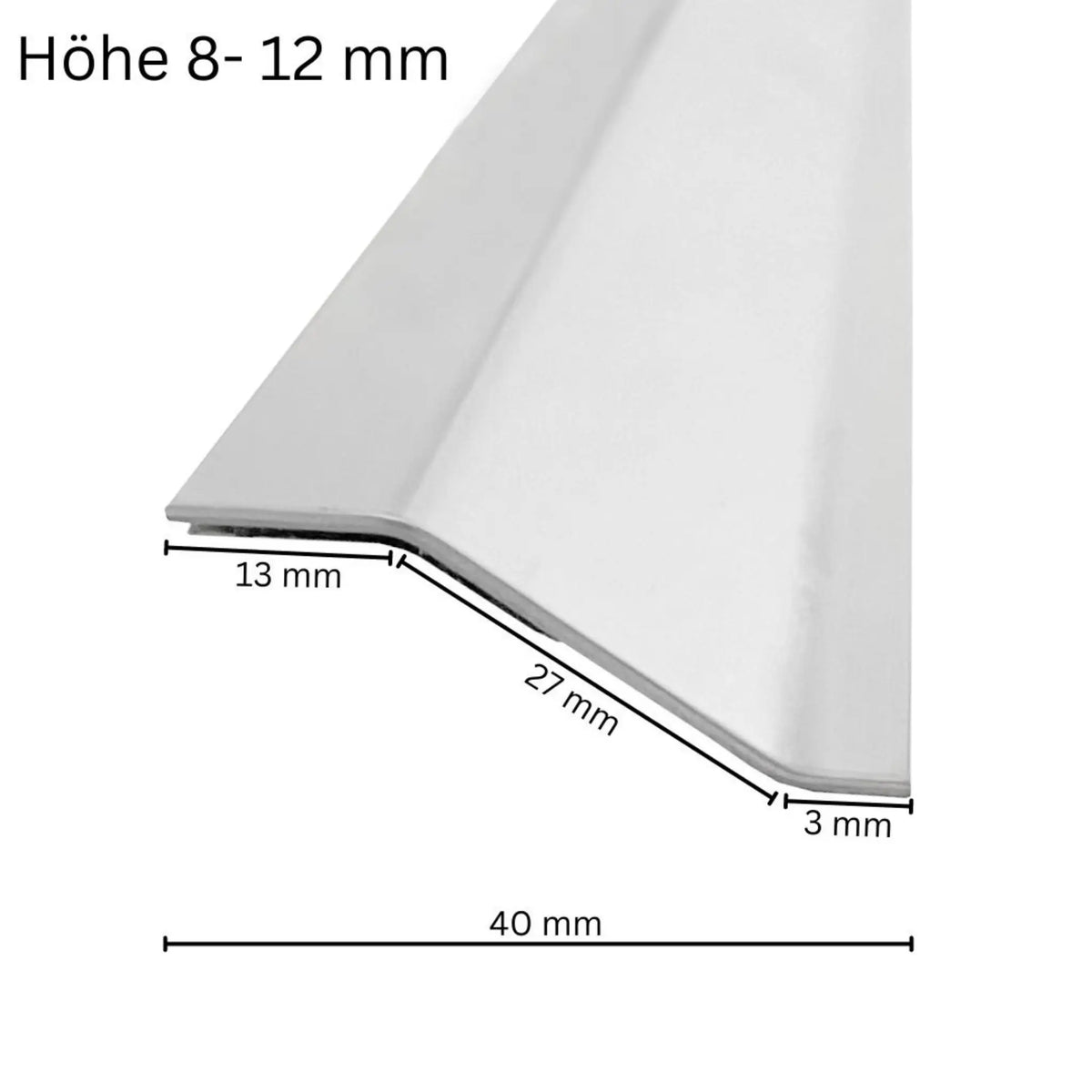 Drawing ramp profile large version dimensioned #A0002978