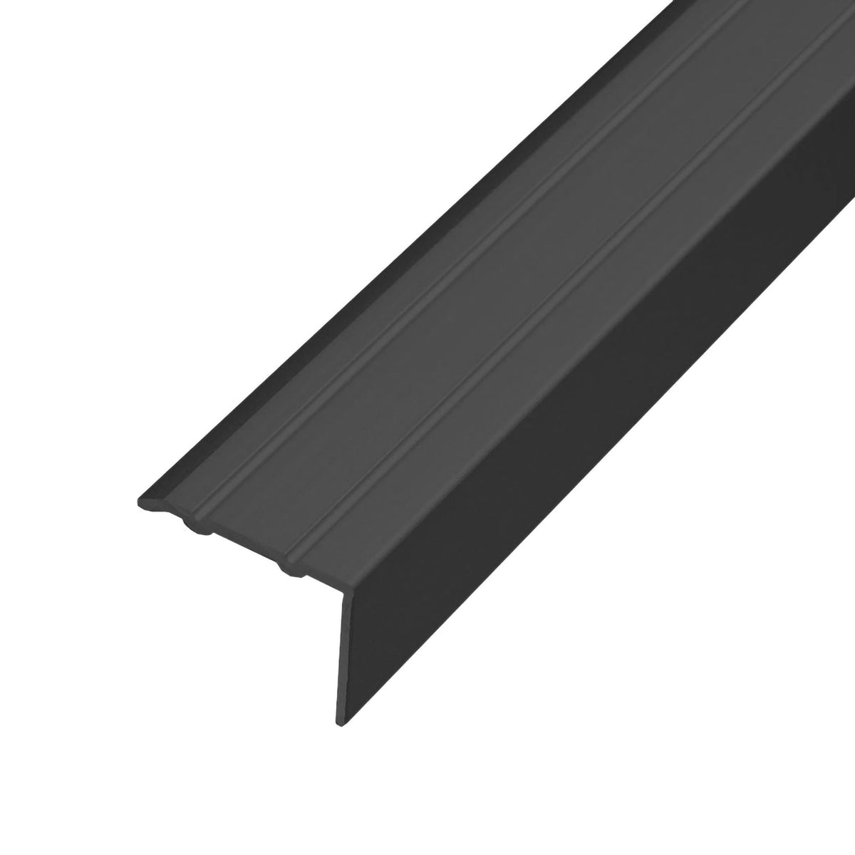 Retrofittable aluminium stair profile black #A0005115
#A0005116
