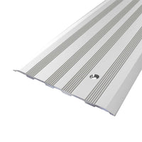Cover profile aluminium perforated in 120mm width with multi-ribbed surface
#A0002940
#A0002944