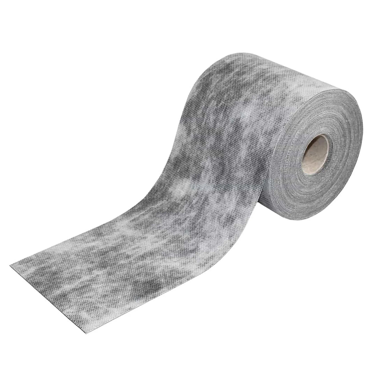 Grey sealing tape partially unrolled