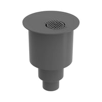 Vertical drain for adjustable shower drains