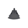 External corner connecting profile cove black