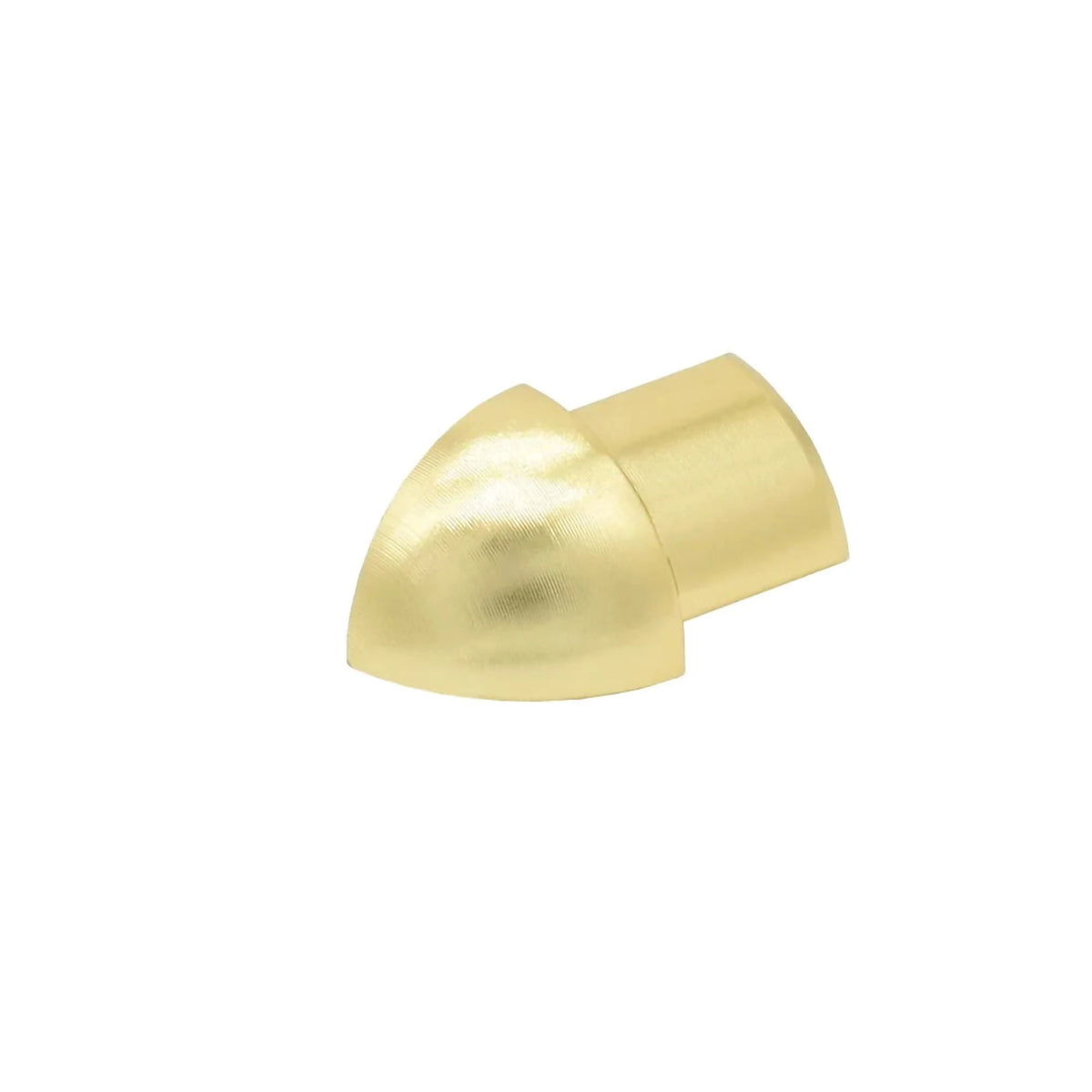External corners for aluminium profiles gold (glossy)