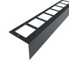 Balcony profile L-shape aluminium anthracite - 55 mm