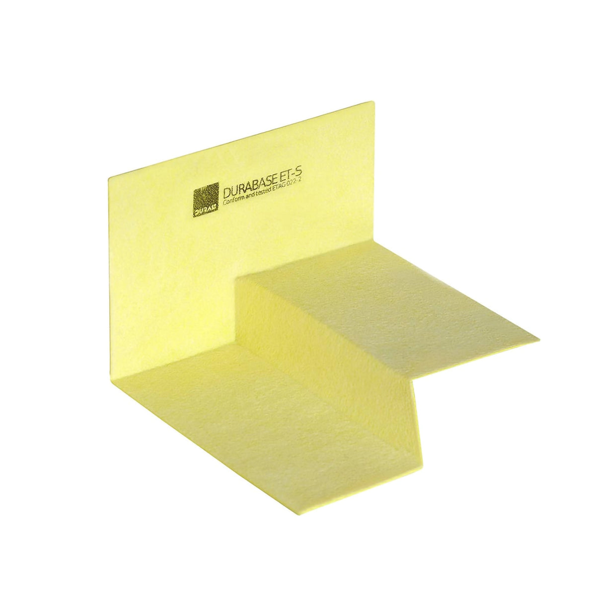 Yellow DURAL ET-S shower corner 3D left with print #A0001997