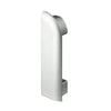 DURAL Worktop profile end cap silver - 9 mm / left