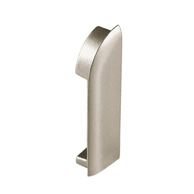 DURAL Worktop profile end cap titanium