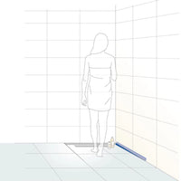 Illustration of a woman in the walk-in shower with marked slope wedge for wall connection for the right side
#A0002346
#A0002348
#A0002352
#A0002354
#A0002356
#A0002358
#A0004465
#A0004466
#A0004467
#A0004471
#A0004472
#A0004473