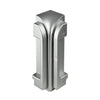 DURAL Arbeitsplattenprofil Innenecken silber - 9 mm