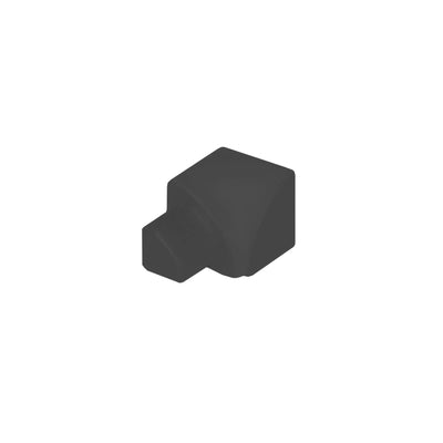 Inside corners for aluminum profiles black