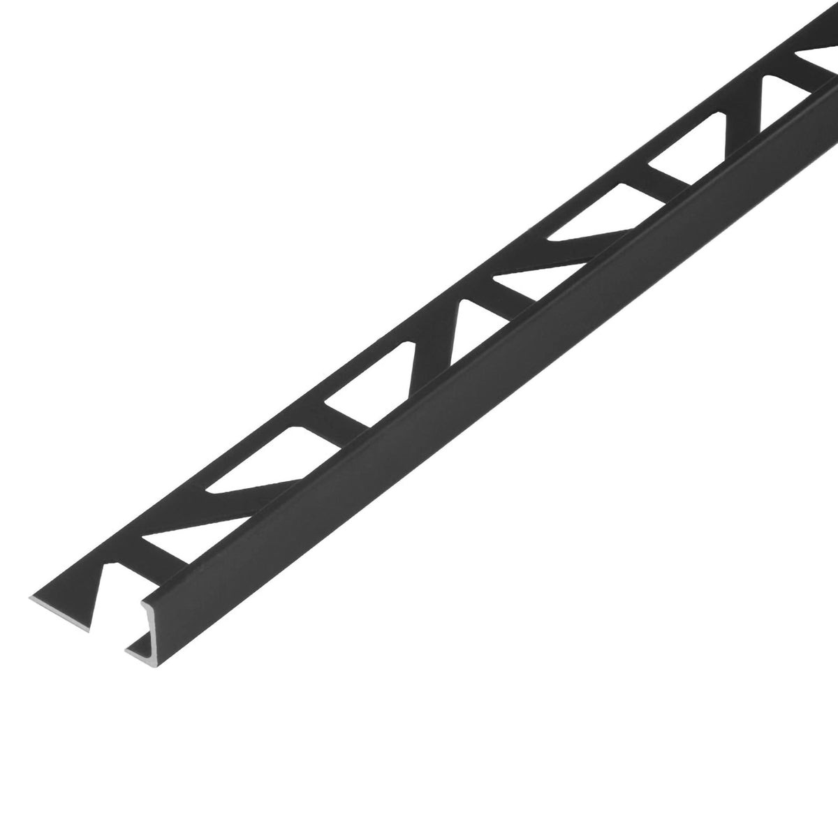 DURAL hoekprofiel aluminium zwart (mat) gepoedercoat