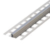 Expansion joint profile made of stainless steel with EPDM insert - 3 mm