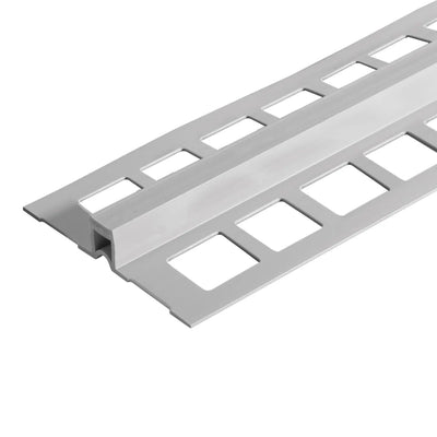 Dilatatievoegprofiel PVC grijs