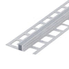 Dehnungsfugenprofil aus Aluminium mit EPDM Einlage - 3 mm