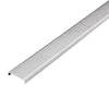 Decor profile stainless steel brushed - 25 mm