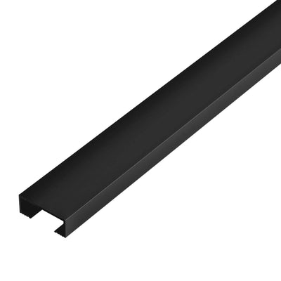 Decorative profile aluminium black