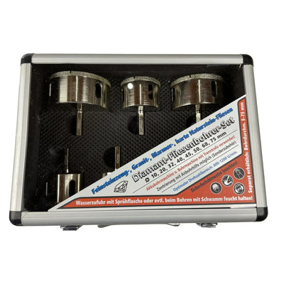 Diamond core bit set