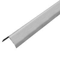 Corner guard triple-folded stainless steel brushed