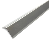 Corner guard triple-folded stainless steel natural