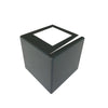 Corner piece balcony profile L-shape alu anthracite - 55 mm