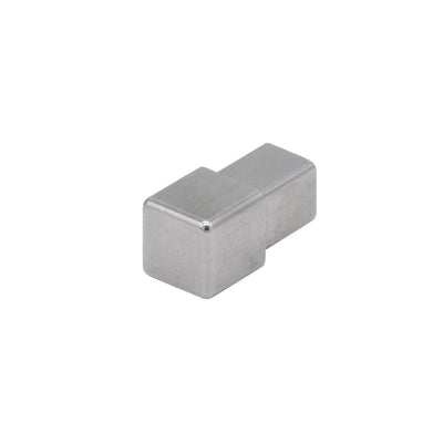 Square corner stainless steel natural