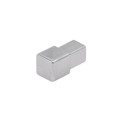 Square corner stainless steel polished