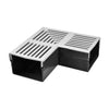 Corner piece UD Pro silver - UDP 100