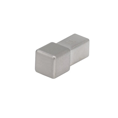 Square corners iron casting brushed (blister)