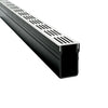 Entwässerungsrinne UD Pro silber - UDP 65 / 100 cm