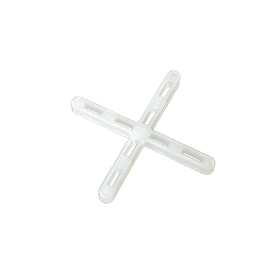 Tile spacer white X shape