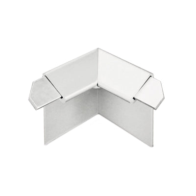 Internal corner balcony angle profile drip edge silver