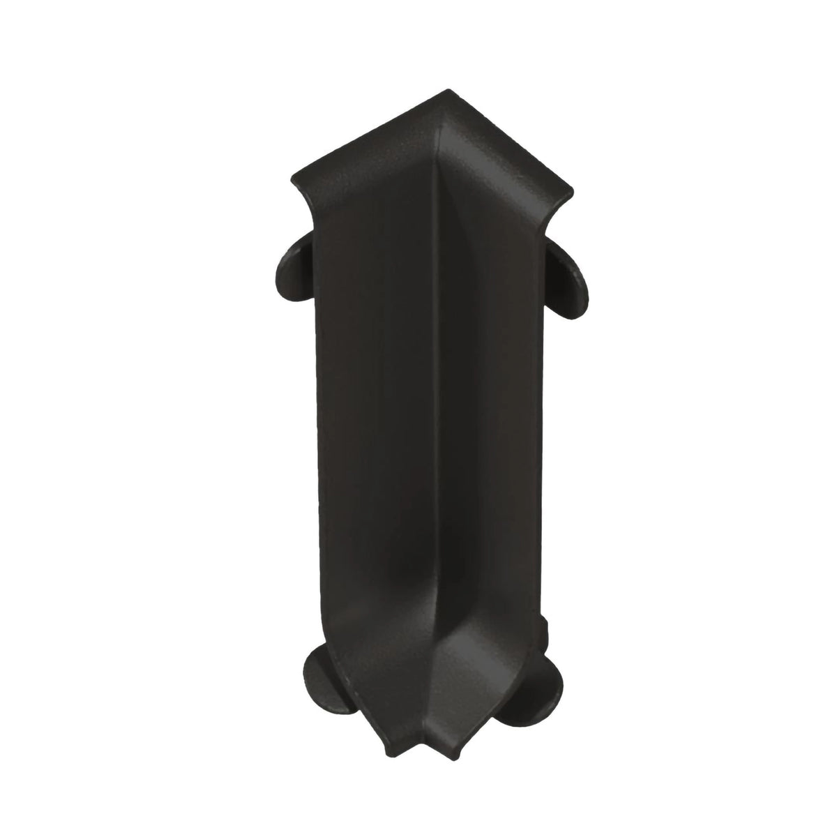 Binnenhoek plint zwart