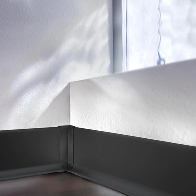Sockelleiste Aluminium schwarz - Ansicht 2