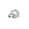 Innenecken für Aluprofile silber (glänzend) - 6 mm