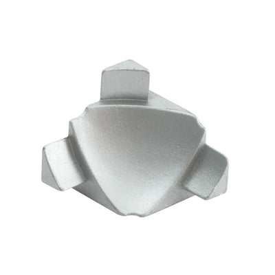 Innenecken 3D Anschlussprofil silber