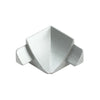 Inside corners connecting profile silver - 8 mm