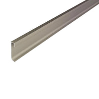 LED skirting aluminium titanium