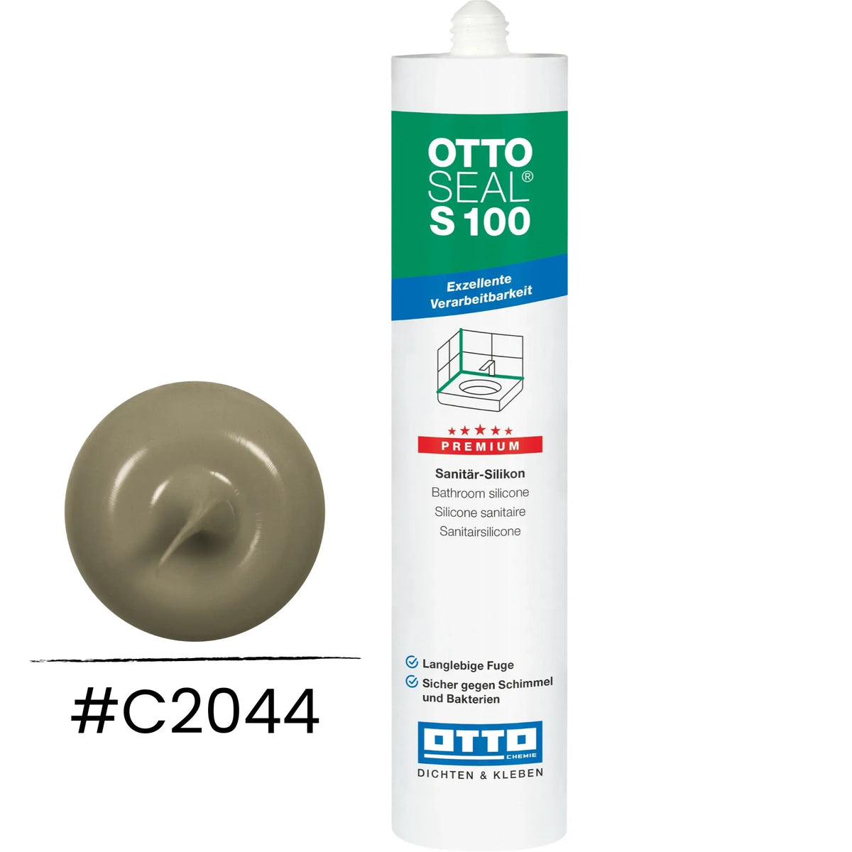 OTTOSEAL S 100 Premium-Sanitär-Silikon sandgrau 18 C2044
#A0005491
