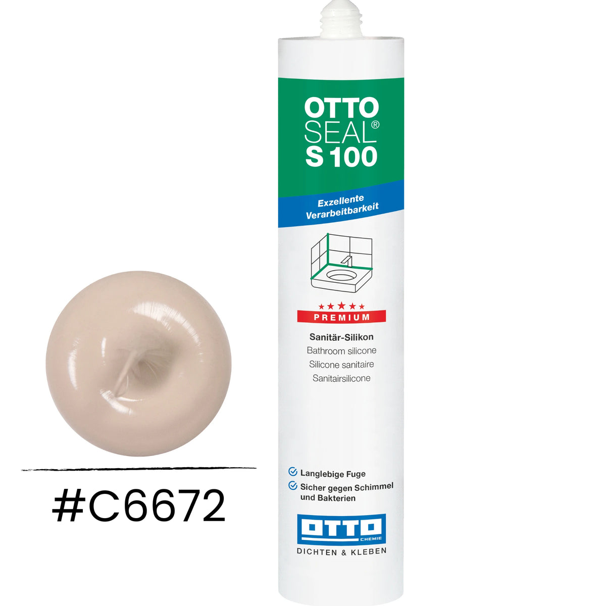 Kartusche OTTOSEAL S 100 Farbe sandbeige C6672 #A0005247