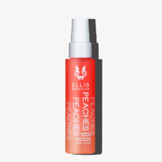 Peaches Hair and Body Fragrance Mist 50ml on white background.