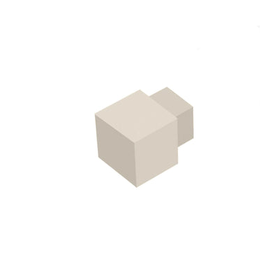 Square corners for aluminum profiles sand