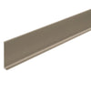 Sockelleiste Aluminium titan - 60 mm