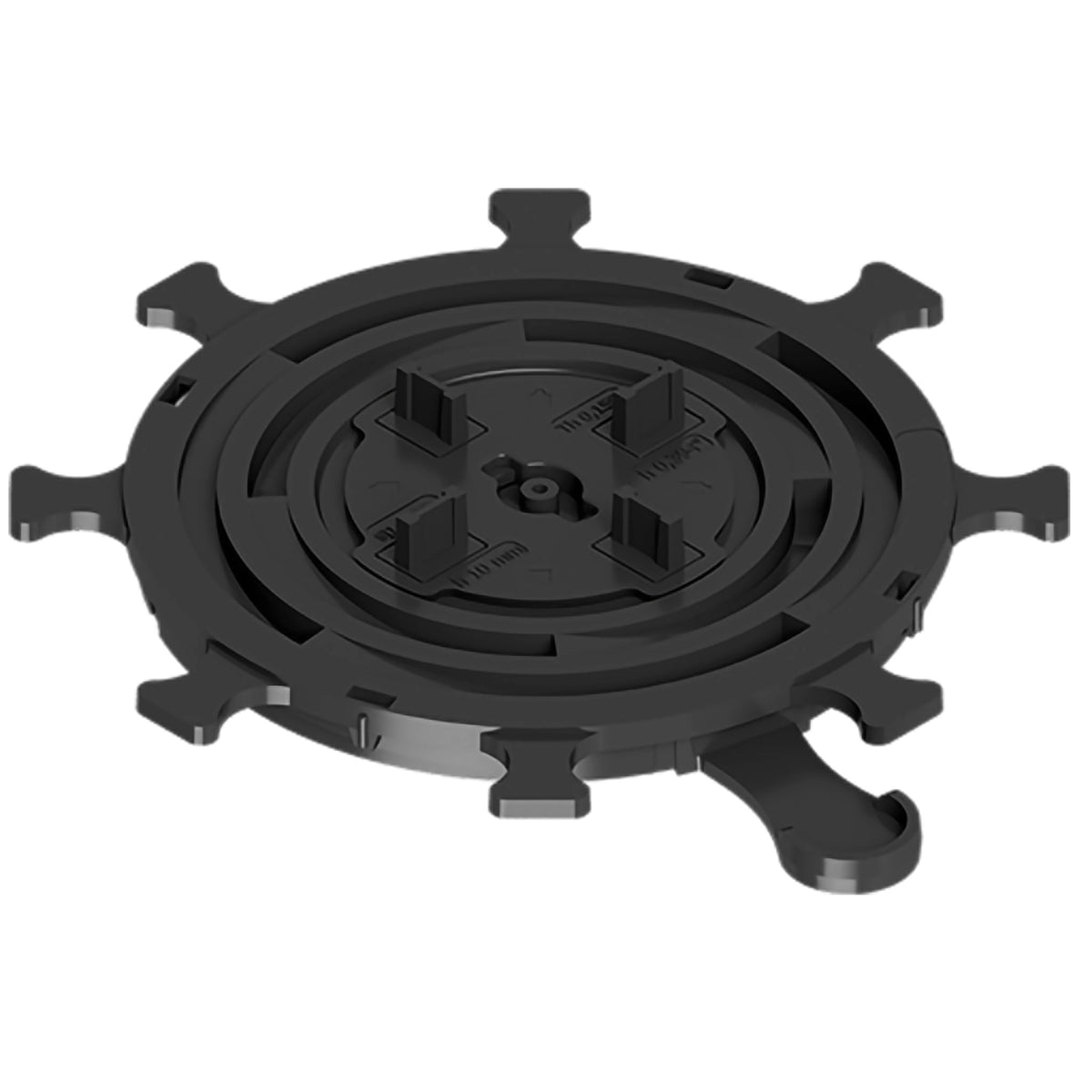 Flat pedestal made of black PVC for 4mm joint widths
#A0005236
#A0005237